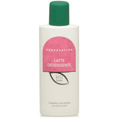 Latte Detergente Canapa ed Uva Rossa 100% Naturale