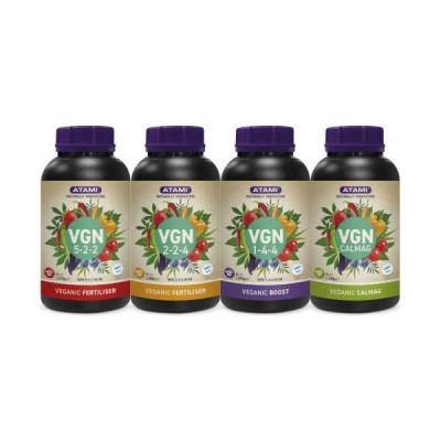 Atami - Kit VGN Veganic Fertilizer 4-pack